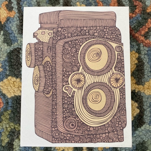 Set of 3 || Vintage Camera Canvas 📷 - Picture 2 of 8